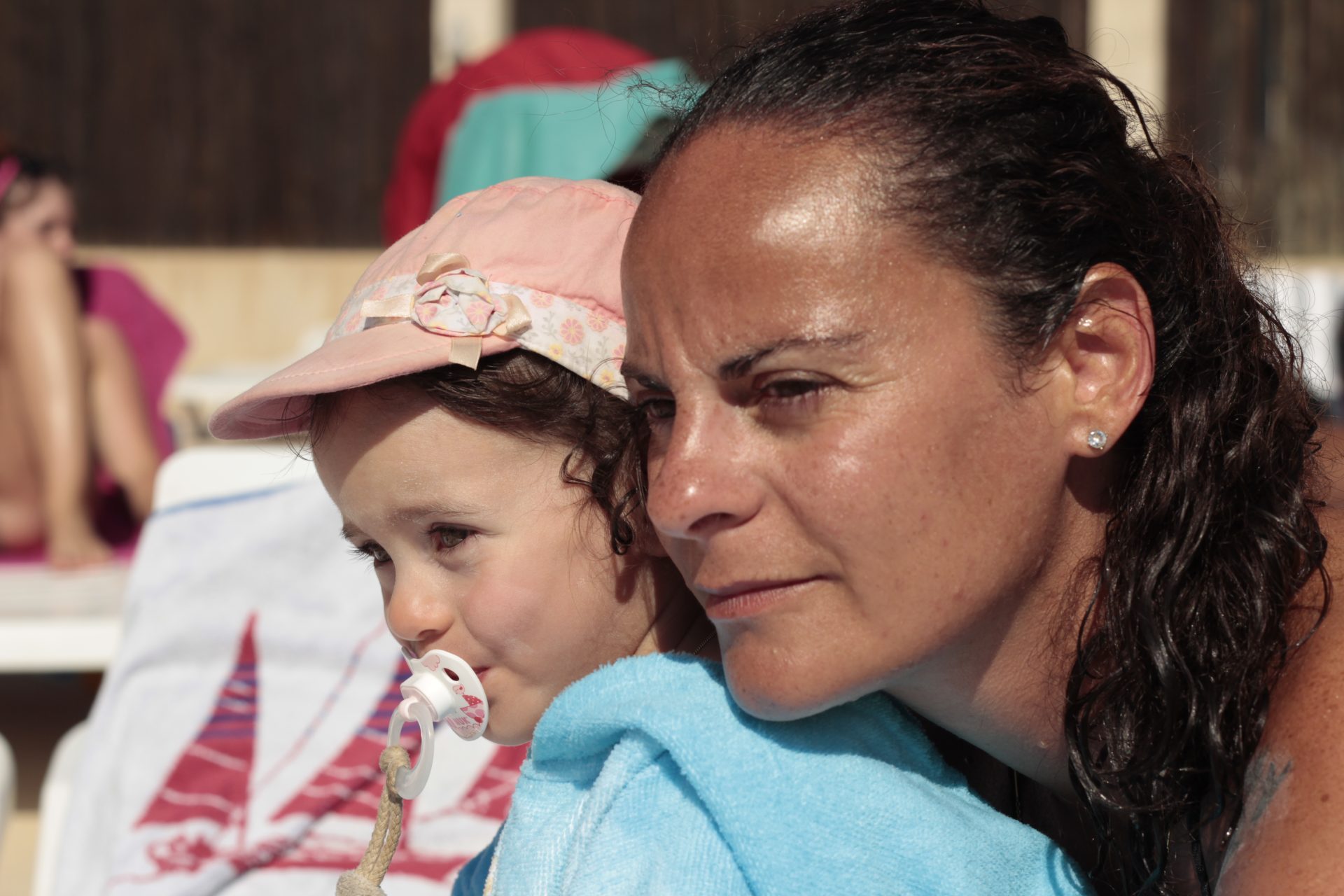 Elyna et Noémie vacances dans le sud